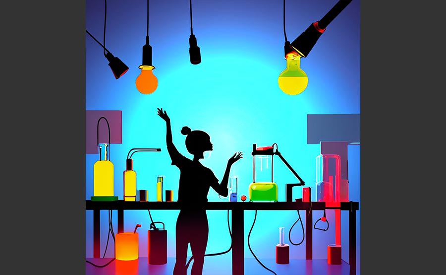 音と光で遊んじゃおう！のイメージ